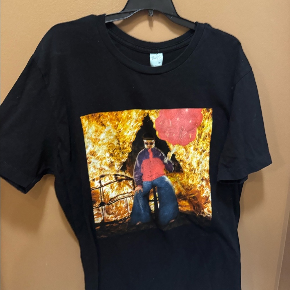 Pacifica Black Short-Sleeve Crew Neck Tee